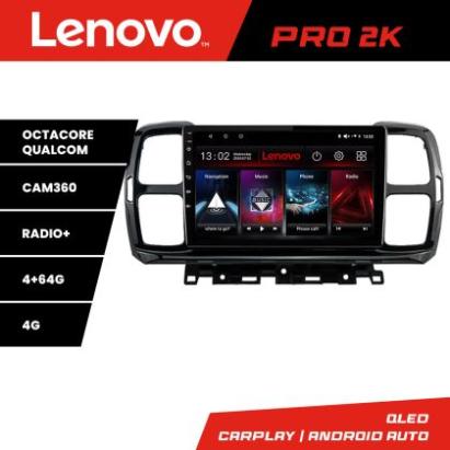 Navigatie Citroen C5 Aircross Android radio gps internet 8 core QLED 2K 4+64 360 Lenovo CarStore Technology