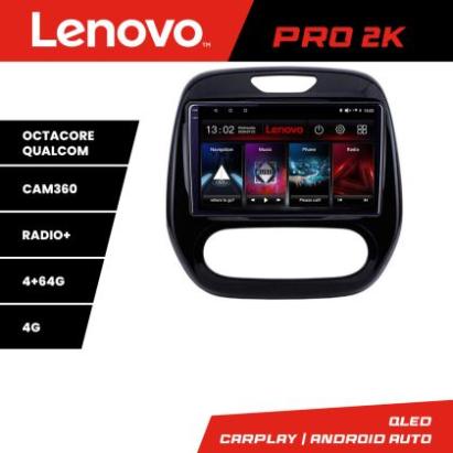 Navigatie Renault Captur 2013-2020 Android radio gps internet 8 core QLED 2K 4+64 360 Lenovo CarStore Technology