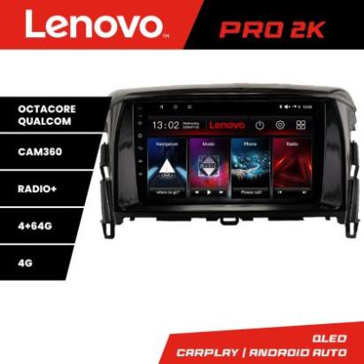 Navigatie Mitsubishi Eclipse Cross 2017- Android radio gps internet 8 core QLED 2K 4+64 360 Lenovo CarStore Technology