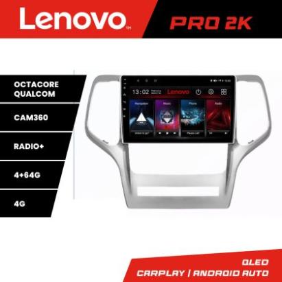 Navigatie Jeep Gran Cherokee 2011-2013 Lenovo Kit-GRCHE 8 core QLED 2K 4+64 360 Android Waze USB Navigatie Internet Youtube Radio CarStore Technology