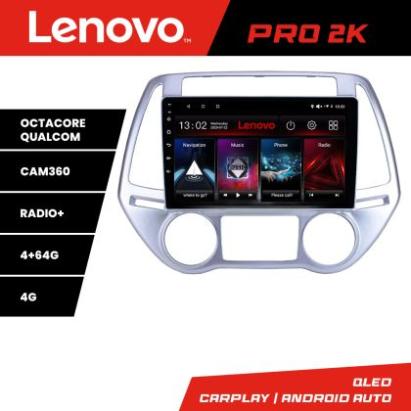 Navigatie Hyundai I20 2011-2014 manual si automat Android radio gps internet 8 core QLED 2K 4+64 360 Lenovo CarStore Technology