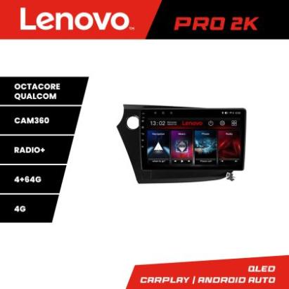 Navigatie Honda Insight 2009-2014 Lenovo Kit-insight 8 core QLED 2K 4+64 360 Android Waze USB Navigatie Internet Youtube Radio CarStore Technology