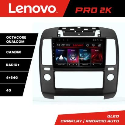 Navigatie Nissan Navara Pathfinder 2005-2010 Lenovo Kit-NAV5 8 core QLED 2K 4+64 360 Android Waze USB Navigatie Internet Youtube Radio CarStore Technology