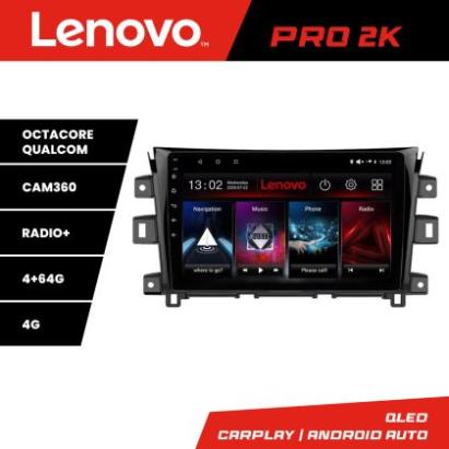 Navigatie NIssan Navara 2017- Lenovo Kit-NAVARA17 8 core QLED 2K 4+64 360 Android Waze USB Navigatie Internet Youtube Radio CarStore Technology