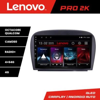 Navigatie Mercedes SL W230 2004-2011 Lenovo Kit-W230 8 core QLED 2K 4+64 360 Android Waze USB Navigatie Internet Youtube Radio CarStore Technology