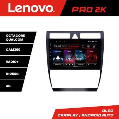 Navigatie Audi A6  Lenovo Kit-102 8 core QLED 2K 8+256 360 Android Waze USB Navigatie Internet Youtube Radio CarStore Technology