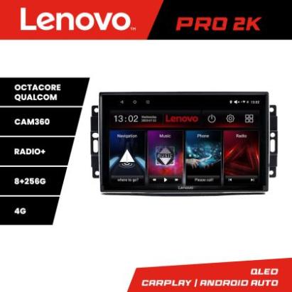 Navigatie Chrysler Jeep Lenovo Kit-202 8 core QLED 2K 8+256 360 Android Waze USB Navigatie Internet Youtube Radio v1 CarStore Technology
