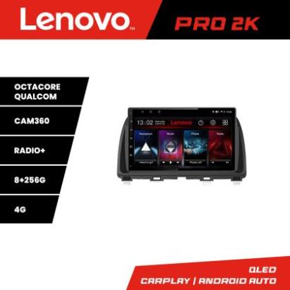 Navigatie Mazda CX-5 2012-2016 Lenovo Kit-212  cu Android Internet Bluetooth Radio GPS WIFI 8 core QLED 2K 8+256 360GB CarStore Technology