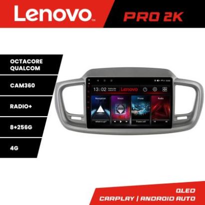Navigatie Kia Sorento 2015-2018 Lenovo Kit-6528 8 core QLED 2K 8+256 360 Android Waze USB Navigatie Internet Youtube Radio CarStore Technology