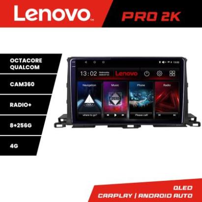 Navigatie Toyota Highlander 2013-2018 Android radio gps internet 8 core QLED 2K 8+256 360 Lenovo CarStore Technology