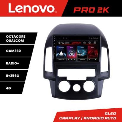 Navigatie Hyundai I30 2009-2012 clima manuala Lenovo Kit-I30AC 8 core QLED 2K 8+256 360 Android Waze USB Navigatie Internet Youtube Radio CarStore Technology