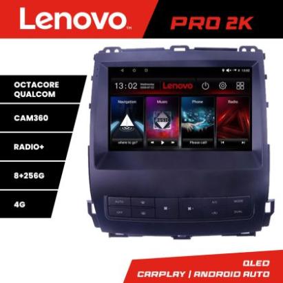 Navigatie Toyota Prado J120 2002-2009 Lenovo Kit- j120 8 core QLED 2K 8+256 360 Android Waze USB Navigatie Internet Youtube Radio v1 CarStore Technology