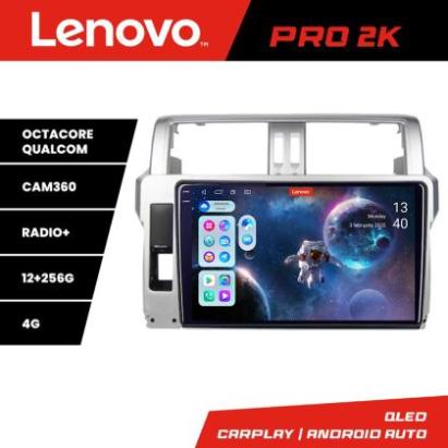 Navigatie Toyota Landcruiser J150 Prado 2014-2017 Lenovo Kit-065 8 core QLED 2K 12+256 360 Android Waze USB Navigatie Internet Youtube Radio CarStore Technology