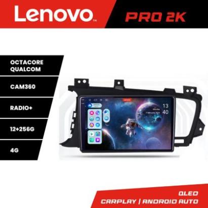 Navigatie Kia Optima 2011-2013 Lenovo Kit-091 8 core QLED 2K 12+256 360 Android Waze USB Navigatie Internet Youtube Radio CarStore Technology