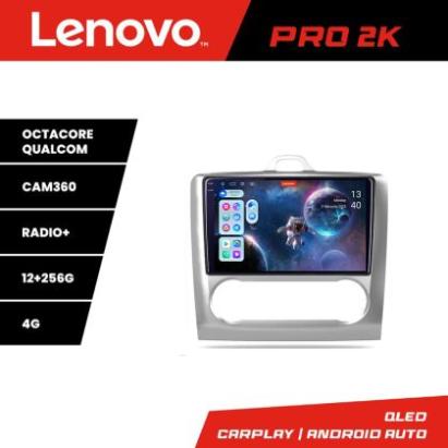Navigatie Ford Focus 2 Automat Lenovo Kit-140-automatic 8 core QLED 2K 12+256 360 Android Waze USB Navigatie Internet Youtube Radio CarStore Technology