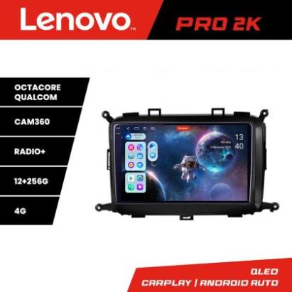 Navigatie Kia Carens 2013-2018 Lenovo Kit-2023 8 core QLED 2K 12+256 360 Android Waze USB Navigatie Internet Youtube Radio CarStore Technology
