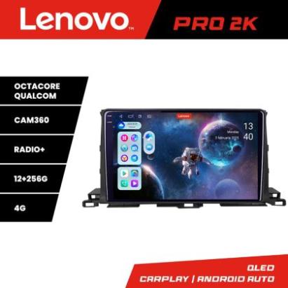Navigatie Toyota Highlander 2013-2018 Android radio gps internet 8 core QLED 2K 12+256 360 Lenovo CarStore Technology