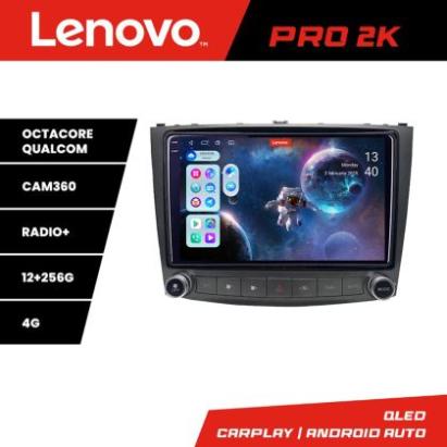Navigatie Lexus IS 2005-2011 Lenovo Kit- IS 8 core QLED 2K 12+256 360 Android Waze USB Navigatie Internet Youtube Radio CarStore Technology
