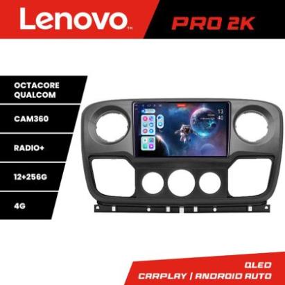 Navigatie Opel Movano, Renault Master 2010-2021 Android radio gps internet 8 core QLED 2K 12+256 360GB 4-Core Lenovo CarStore Technology