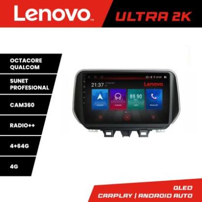 Navigatie Hyundai Tucson 2019 Quad Core Lenovo Kit-1135 8 core QLED Qualcomm 4+64 360 Android Waze USB Navigatie Internet Youtube Radio CarStore Technology