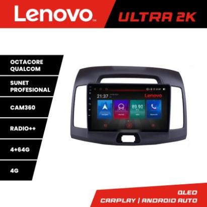 Navigatie Hyundai Elantra 2007-2011 Lenovo Kit-2009 8 core QLED Qualcomm 4+64 360 Android Waze USB Navigatie Internet Youtube Radio CarStore Technology