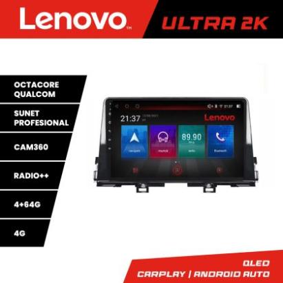 Navigatie Kia Picanto 2016- Lenovo Kit-2217 8 core QLED Qualcomm 4+64 360 Android Waze USB Navigatie Internet Youtube Radio CarStore Technology