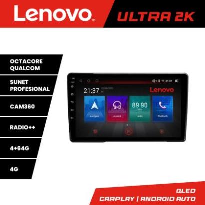 Navigatie Peugeot 308 2013-2017 Lenovo Kit-308 cu Android Radio Bluetooth internet 8 core QLED Qualcomm 4+64 360 CarStore Technology