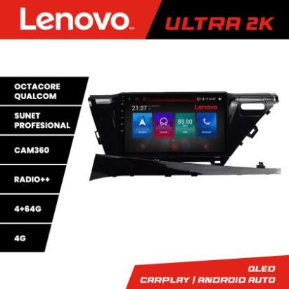 Navigatie Toyota Camry 2017-2021 V1 Android radio gps internet 8 core QLED Qualcomm 4+64 360 Lenovo CarStore Technology