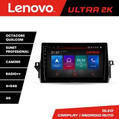 Navigatie Toyota Camry 2021- Lenovo Kit-camry2021 8 core QLED Qualcomm 4+64 360 Android Waze USB Navigatie Internet Youtube Radio CarStore Technology
