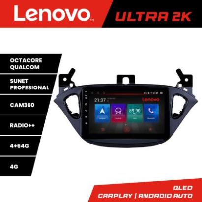 Navigatie Opel Corsa 2013-2016 Lenovo Kit-corsa 8 core QLED Qualcomm 4+64 360 Android Waze USB Navigatie Internet Youtube Radio CarStore Technology