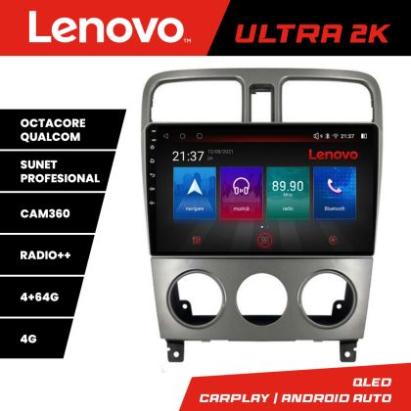Navigatie Subaru Forester 2004-2008 Lenovo Kit-FORESTER 8 core QLED Qualcomm 4+64 360 Android Waze USB Navigatie Internet Youtube Radio CarStore Technology