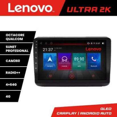 Navigatie Jeep Grand Cherokee 2014-2019 Lenovo Kit-JGG 8 core QLED Qualcomm 4+64 360 Android Waze USB Navigatie Internet Youtube Radio CarStore Technology