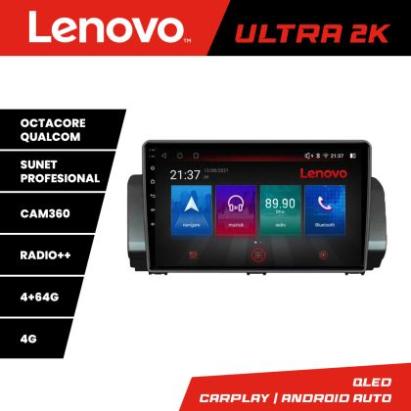 Navigatie Dacia Logan Sandero Jogger LOGAN-2022 Android radio gps internet 8 core QLED Qualcomm 4+64 360 Lenovo CarStore Technology