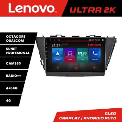 Navigatie Toyota Prius 5 Plus 2012-2020 Android radio gps internet 8 core QLED Qualcomm 4+64 360 Lenovo CarStore Technology