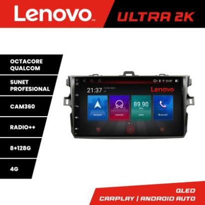 Navigatie Toyota Corolla 2007-2013 M-063 Octa Core Android Radio Bluetooth GPS WIFI/4G DSP 2K 8+128GB 360 Tosli CarStore Technology