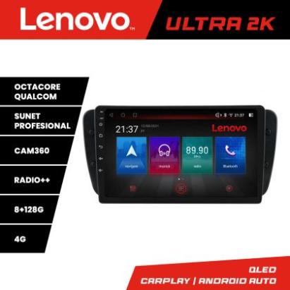 Navigatie Seat Ibiza 2008-2014 M-246 Octa Core Android Radio Bluetooth GPS WIFI/4G DSP 2K 8+128GB 360 Toslink CarStore Technology