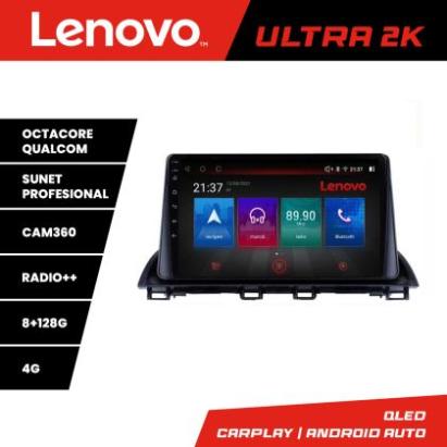 Navigatie Mazda 3 2014-2019 M-463 Octa Core Android Radio Bluetooth GPS WIFI/4G DSP 2K 8+128GB 360 Toslink CarStore Technology