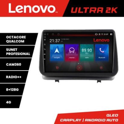 Navigatie Renault Clio 3 2005-2013 Octa Core Android Radio Bluetooth GPS WIFI/4G DSP 2K 8+128GB 360 Toslink CarStore Technology