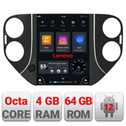 Navigatie VW Tiguan 2007-2012 tip tesla radio gps internet Qualcomm 8X 8+128 360 4G carplay android auto  kit-tesla-tiguan-10+ CarStore Technology