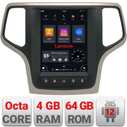 Navigatie Jeep Grand Cherokee 2014-2019, Qled 9.7", ,Qualcomm 8X 8+128 360 4G CarStore Technology