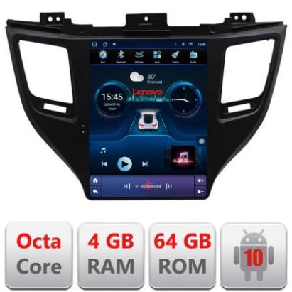 Navigatie Hyundai Tucson 2015-2020 tip tesla radio gps internet 8 Core 4+64 360 4G carplay android auto  kit-tesla-546+EDT-E CarStore Technology