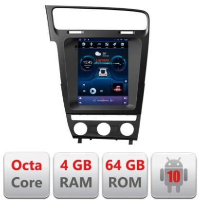 Navigatie VW Golf 7 tip tesla radio gps internet 8 Core 4+64 360 4G carplay android auto  kit-tesla-491+PRO-9.7-4+64 CarStore Technology