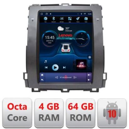 Navigatie Toyota Prado J120 low tip tesla radio gps internet 8 Core 4+64 360 4G carplay android auto  kit-tesla-456-low+EDT- v1 CarStore Technology