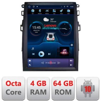 Navigatie Ford Mondeo 4 tip tesla radio gps internet 8 Core 4+64 360 4G carplay android auto  kit-tesla-377+PRO-9.7-4+64 CarStore Technology