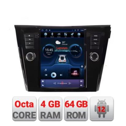 Navigatie Nissan X-Trail 2013-2018 tip tesla radio gps internet 8 Core 4+64 360 4G carplay android auto  kit-tesla-353+EDT-E CarStore Technology