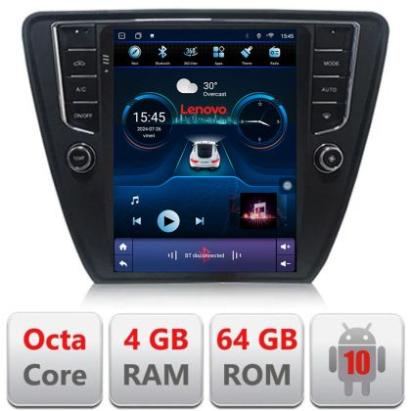 Navigatie Skoda Octavia 3,Qled 9.7",,8 Core 4+64 360 4G Hdd,4G,DSP,Carplay,Bluetooth CarStore Technology