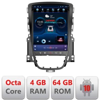 Navigatie Opel Astra J 2009-2017 tip tesla radio gps internet 8 Core 4+64 360 4G carplay android auto  kit-tesla-072+EDT-E42 CarStore Technology