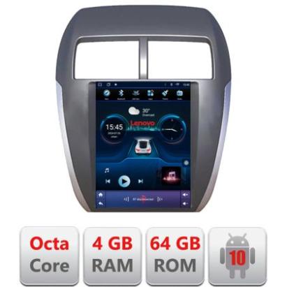 Navigație dedicată Tip Tesla Mitsubishi ASX Radio gps internet 8 Core 4+64 360 4G carplay android auto  GB Kit-tesla-026+PRO-9.7-4+64 CarStore Technology