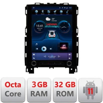 Navigatie Renault Megane 4 2016-2024 cu tip tesla radio cd tip tesla radio gps internet 8 Core 3+32 4G carplay android auto  kit-t CarStore Technology