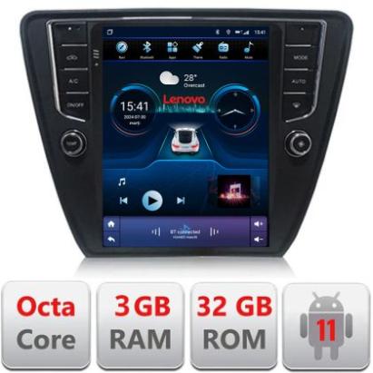 Navigatie Skoda Octavia 3,Qled 9.7",,8 Core 3+32 4G Hdd,4G,DSP,Carplay,Bluetooth CarStore Technology